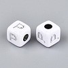 Opaque Acrylic Beads SACR-T035-03P-3