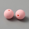 Round Food Grade Eco-Friendly Silicone Beads SIL-WH0012-037C-2