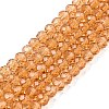 Glass Beads Strands EGLA-A044-T4mm-D23-1