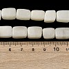 Natural White African Opal Beads Strands G-D098-D04-02-5