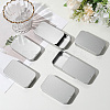 6Pcs Slide Top Tinplate Trinket Storage Boxes CON-SP0001-23F-7