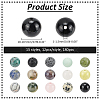 180Pcs 15 Styles Natural Mixed Gemstone Beads Sets G-NB0005-17-2
