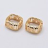 Brass Sew on Prong Settings LS-KK-E753-02LG-10x10-1