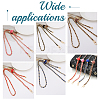 WADORN 5 Sets 5 Colors Spray Painted Zinc Alloy Cord Lock Clasp FIND-WR0006-42-5