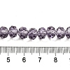Transparent Baking Paint Glass Beads X1-DGLA-A034-T8mm-D07-4