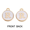 Golden Plated Alloy Charms ENAM-SZ0001-25A-R-2