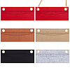 WADORN 5Pcs 5 Colors Wool Felt Purse Organizer Insert FIND-WR0007-40B-1