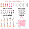 DIY European Bracelet Making Kits DIY-YWC0006-02A-2