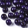 Dyed Natural Wood Beads WOOD-Q006-10mm-13-LF-1
