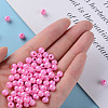 Opaque Acrylic Beads MACR-S370-D6mm-A02-5