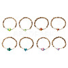 Sea Turtles and Starfish Coconut Beads Bracelets BJEW-JB11882-1