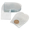 PVC Single Pocket Coin Sleeves Holders ABAG-WH0038-42-1