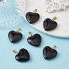 Spray Painted Glass Pendants GLAA-YW0001-99-5