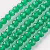 Natural Quartz Crystal Bead Strand G-G680-06-1