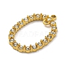 Golden Plated 304 Stainless Steel Links Connector Charms STAS-K273-05G-01-2