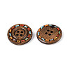 Round 4-holeButtons with Colorful Thread Wrapped X-NNA0Z51-2