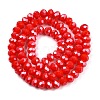 Electroplate Glass Beads Strands EGLA-A044-P6mm-A22-3