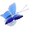 1Pc Glass Crytsal Butterfly Display Decorations LAMP-CN0001-01B-7