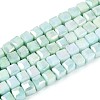 Anti-Tarnish Electroplate Glass Beads Strands LS-GLAA-T025-4mm-10B-1
