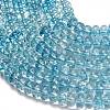 Dyed Imitation Gemstone Glass Beads Strands GL-Z001-03A-12-2