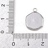 Natural White Shell Pendants STAS-D385-01A-P-3