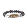 Mala Beads Bracelet BJEW-JB07890-01-1