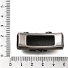 304 Stainless Steel Slide Charms STAS-F356-15AS-14-3