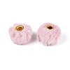 Imitation Rabbit Hair European Beads FIND-WH0126-574U-2