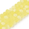 Transparent Glass Beads Strands EGLA-A044-T8mm-MB29-5