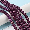 Synthetic Imperial Jasper Dyed Beads Strands G-D077-A01-01D-2