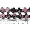 Natural Rhodonite Beads Strands G-M418-B01-01-5