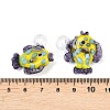 Handmade Lampwork Pendants LAMP-B035-01C-22-3