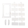 Transparent Acrylic Nail Art Display Boards ODIS-WH0017-069-3