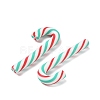 Christmas Candy Cane Handmade Polymer Clay Beads CLAY-P005-04G-2