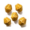 Vintage Style Glazed Ceramic Porcelain Beads PORC-H013-01-04-1