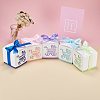 Hollow Stroller BB Car Carriage Candy Box wedding party gifts with Ribbons CON-BC0004-97E-7