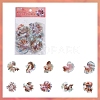 30Pcs 10 Styles Fantail Betta Series PET Sticker PW-WG4780E-03-1