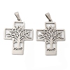 Non-Tarnish 201 Stainless Steel Pendants STAS-Q245-02P-1