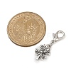 10Pcs Tibetan Style Alloy Shoe Charms HJEW-JM04169-01-4