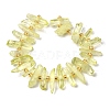 Natural Quartz Crystal Beads Strands G-F800-E12-2