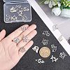 Unicraftale 20Pcs 5 Styles 201 Stainless Steel Pendants STAS-UN0035-61-2