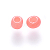 12/0 Baking Paint Glass Round Seed Beads SEED-S036-01A-12-2