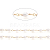 3.28 Feet Freshwater Pearl Beaded Chains X-CHC-K009-21G-2
