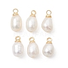 Natural Cultured Freshwater Pearl Pendants PALLOY-JF05438-01-1