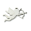 Non-Tarnish 201 Stainless Steel Pendants STAS-D095-01P-2