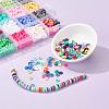 4224Pcs 24 Colors Eco-Friendly Handmade Polymer Clay Beads CLAY-YW0001-16-8