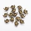 Tibetan Style Alloy Pendants TIBEP-0802-AB-LF-1