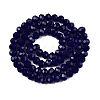 Opaque Solid Color Imitation Jade Glass Beads Strands LS-EGLA-A044-P6mm-D07-3