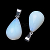 Teardrop Opalite Pendants G-Q435-05-2