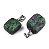 Natural Ruby in Zoisite Pendants G-Q996-24-4